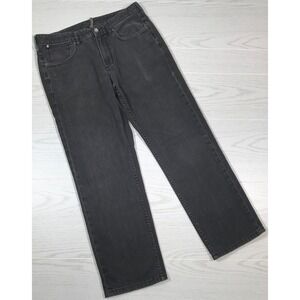 Tommy Bahama Authentic Fit Jeans Men 33x30 Black Stretch Relaxed Straight Preppy